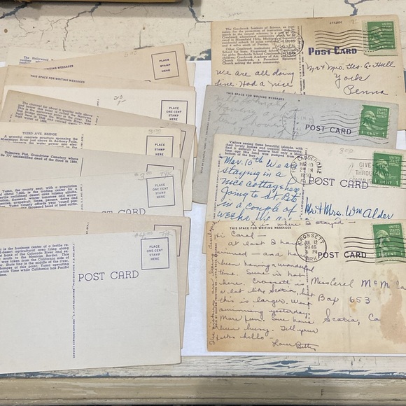 Vintage Linen Postcard Bundle - Picture 16 of 16